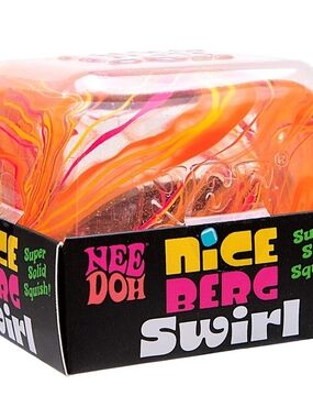 NeeDoh Nice Berg Swirl Squishy Toy - Assorted Colors